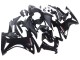 Noir Brillant Noir Mat Carénage Moto Honda CBR500R 2013-2015