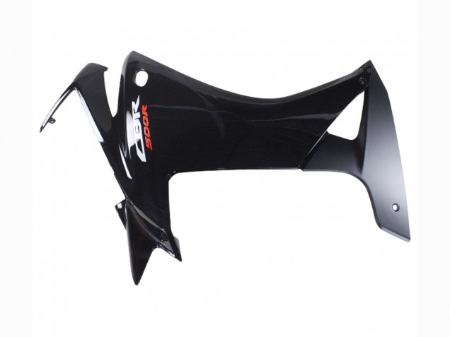 Noir Brillant Noir Mat Carénage Moto Honda CBR500R 2013-2015