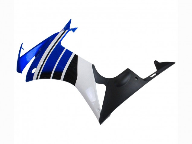 Bleu Blanc Noir Mat Carénage Moto Honda CBR500R 2013-2015