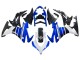 Bleu Blanc Noir Mat Carénage Moto Honda CBR500R 2013-2015