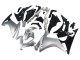Argent Noir Brillant Carénages Moto Honda CBR500R 2013-2015