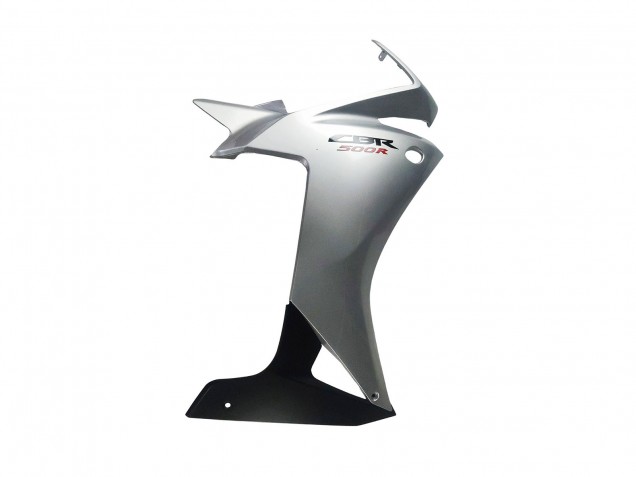 Argent Noir Brillant Carénages Moto Honda CBR500R 2013-2015