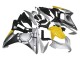 Argent Jaune Noir Mat Carénage Moto Honda CBR500R 2013-2015