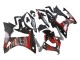 Rouge Argent Noir Brillant Carénage Moto Honda CBR500R 2013-2015