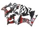 Rouge Argent Noir Brillant Carénage Moto Honda CBR500R 2013-2015