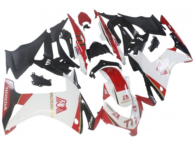 Blanc Rouge Vert Noir Brillant Morinage 777 Carénage Moto Honda CBR500R 2013-2015