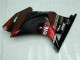 Noir Brillant Rouge Marron Carénage Moto Kawasaki EX250 2008-2012