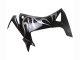 Noir Brillant Argent Flamme Carénage Moto Honda CBR500R 2013-2015