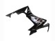 Noir Brillant Argent Flamme Carénage Moto Honda CBR500R 2013-2015
