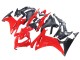 Rouge Noir Mat Carénage Moto Honda CBR500R 2013-2015