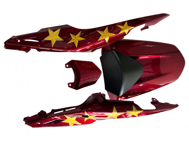 Rouge Bleu Jaune Étoile Carénage Moto Honda CBR500R 2013-2015