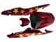Rouge Bleu Jaune Étoile Carénage Moto Honda CBR500R 2013-2015