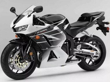 Blanc Noir Carénage Moto Honda CBR500R 2013-2015 Pas Chère
