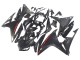 Noir Fibre de Carbone Rouge Carénage Moto Honda CBR500R 2016-2018