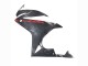 Noir Fibre de Carbone Rouge Carénage Moto Honda CBR500R 2016-2018
