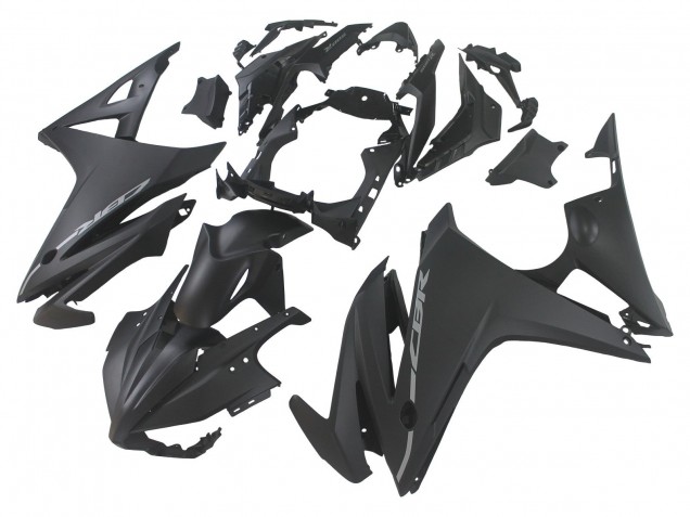 Noir Mat Carénage Moto Honda CBR500R 2016-2018