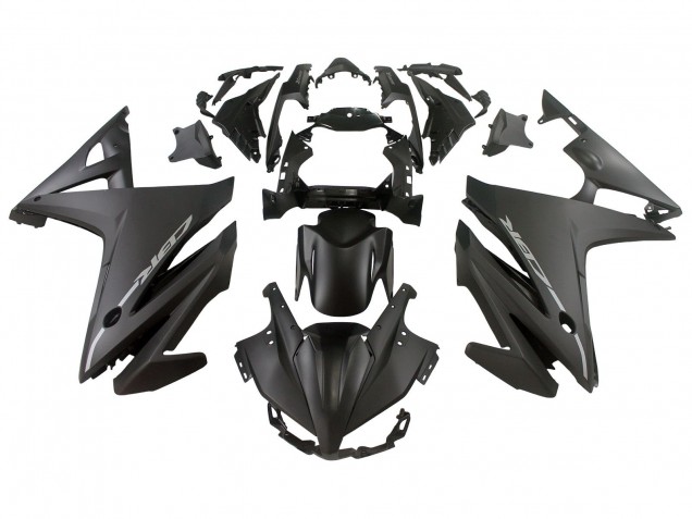 Noir Mat Carénage Moto Honda CBR500R 2016-2018