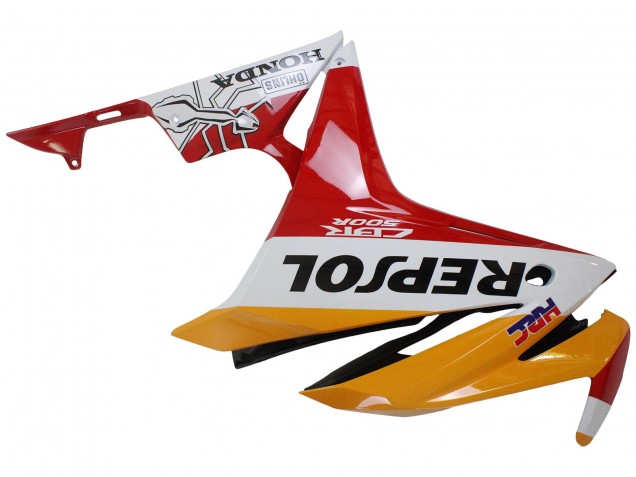 Jaune Blanc Rouge Repsol HRC Carénage Moto Honda CBR500R 2016-2018