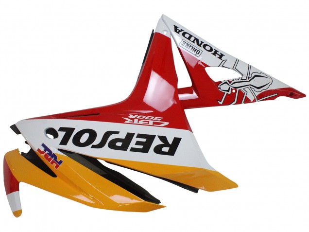 Jaune Blanc Rouge Repsol HRC Carénage Moto Honda CBR500R 2016-2018