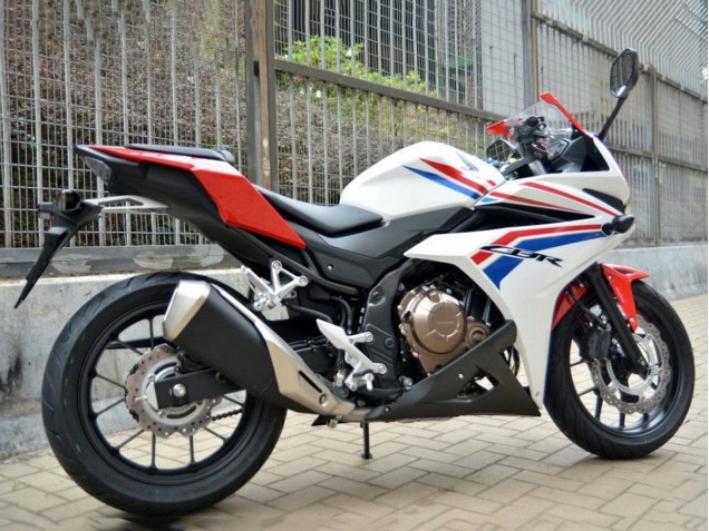 Blanc Rouge Bleu Noir Mat Carénage Moto Honda CBR500R 2016-2018