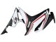 Blanc Rouge Noir Mat Carénage Moto Honda CBR500R 2016-2018