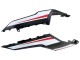 Blanc Rouge Noir Mat Carénage Moto Honda CBR500R 2016-2018