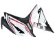 Blanc Rouge Noir Mat Carénage Moto Honda CBR500R 2016-2018