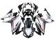 Blanc Rouge Noir Mat Carénage Moto Honda CBR500R 2016-2018