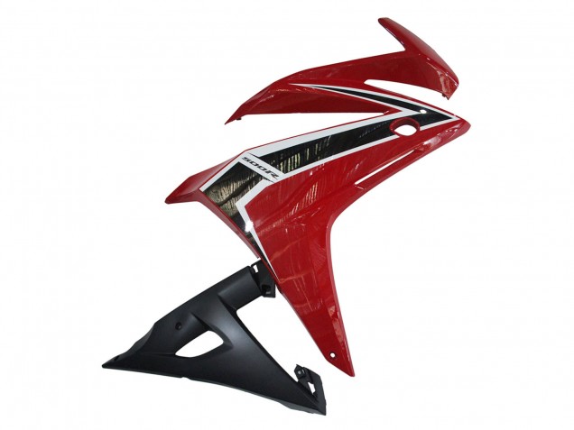 Rouge Blanc Noir Mat Carénage Moto Honda CBR500R 2016-2018