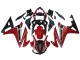 Rouge Blanc Noir Mat Carénage Moto Honda CBR500R 2016-2018