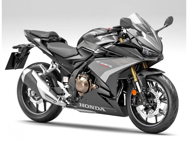 Argent Gris Noir Mat Carénage Moto Honda CBR500R 2022-2023