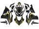 Noir Mat Jaune Carénage Moto Honda CBR500R 2022-2023