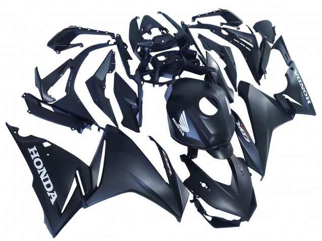 Bleu Mat Foncé Carénage Moto Honda CBR500R 2022-2023