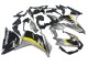 Argent Jaune Noir Brillant Carénage Moto Honda CBR500R 2022-2023