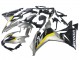 Argent Jaune Noir Brillant Carénage Moto Honda CBR500R 2022-2023
