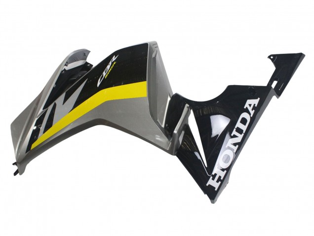 Argent Jaune Noir Brillant Carénage Moto Honda CBR500R 2022-2023