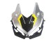 Argent Jaune Noir Brillant Carénage Moto Honda CBR500R 2022-2023