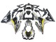 Argent Jaune Noir Brillant Carénage Moto Honda CBR500R 2022-2023