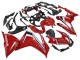 Rouge Blanc Noir Carénage Moto Honda CBR500R 2022-2023