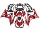 Rouge Blanc Noir Carénage Moto Honda CBR500R 2022-2023