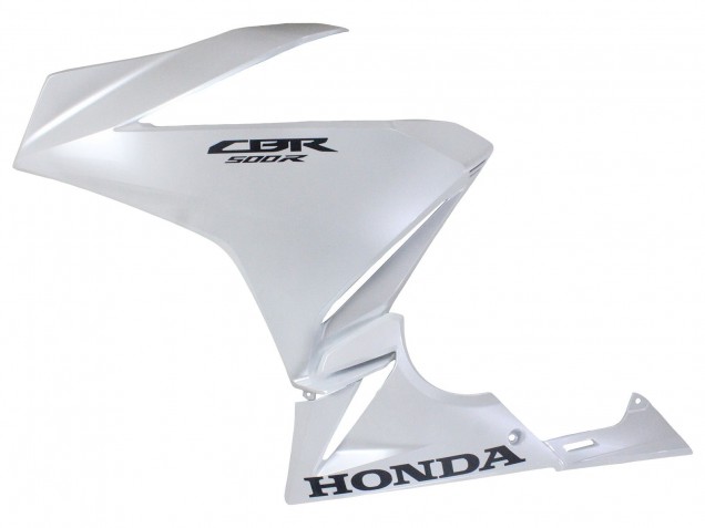Blanc Perle Carénage Moto Honda CBR500R 2022-2023