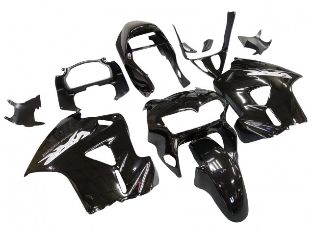 Noir Brillant Carénage Moto Honda VFR 800 1998-2001