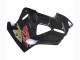 Noir Brillant Rouge Décalque Carénage Moto Honda VFR 800 1998-2001