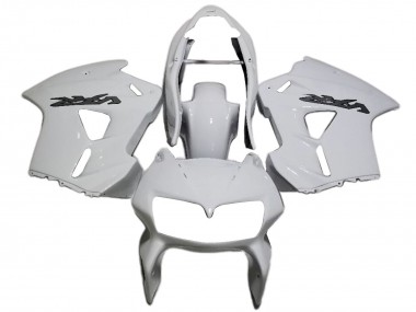 Blanc Carénage Moto Honda VFR 800 1998-2001 Pas Chère