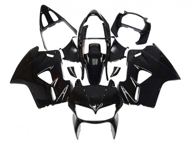 Noir Brillant Carénage Moto Honda VFR 800 2002-2013
