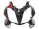 Noir Brillant Rouge Carénage Moto Honda VFR 800 2002-2013