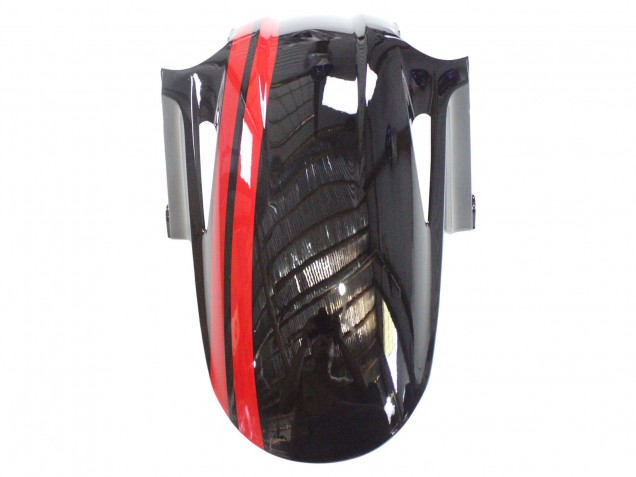 Noir Brillant Rouge Carénage Moto Honda VFR 800 2002-2013