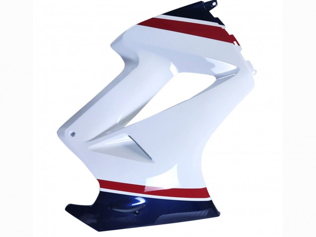 Blanc Rouge Bleu Foncé Carénage Moto Honda VFR 800 2002-2013