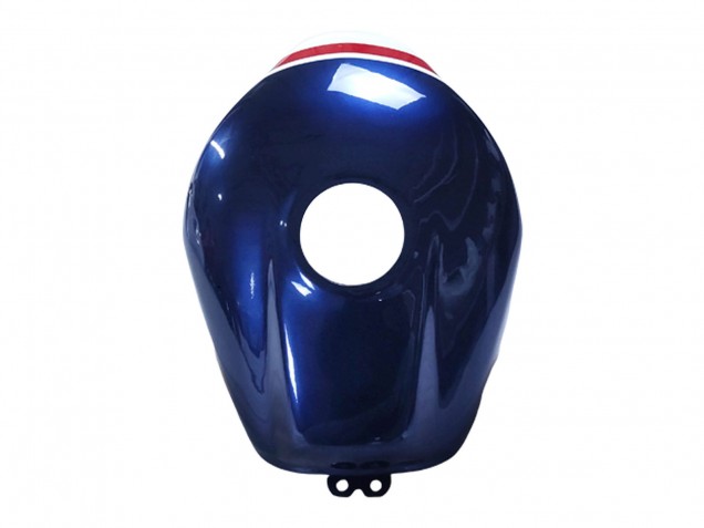 Blanc Rouge Bleu Foncé Carénage Moto Honda VFR 800 2002-2013
