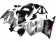 Argent Noir Brillant Repsol Carénage Moto Honda VFR 800 2002-2013